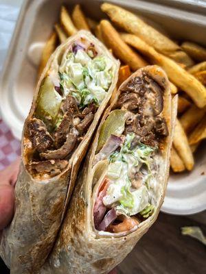 Gyro Shawarma Wrap