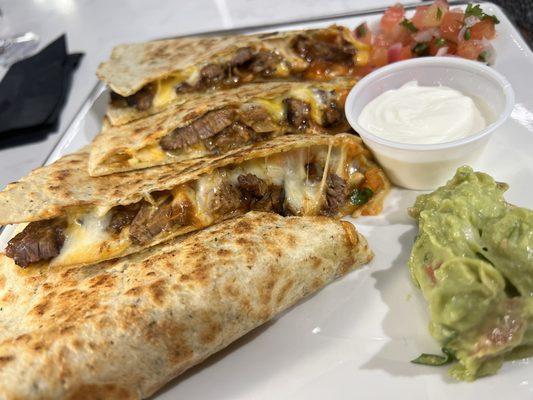 Beef quesadilla