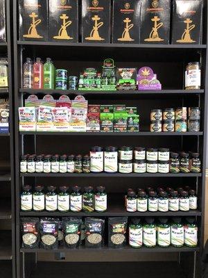 Wide selection of CBD, and Kratom