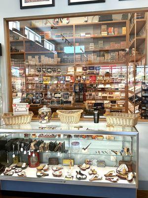 Amazing humidor, well stocked and extremely clean and organized!