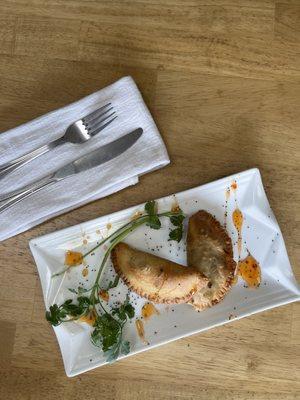 Cuban style empanadas made with ground beef