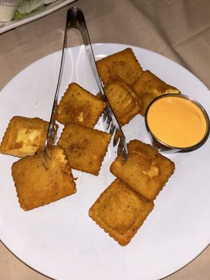 Fried ravioli