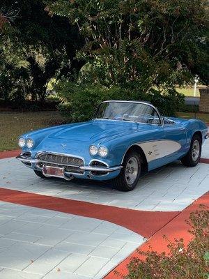 1961 corvette, owned since 1976