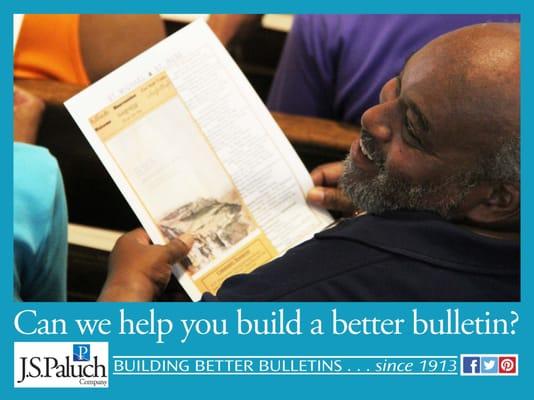 Serving the Church and building better bulletins since 1913!