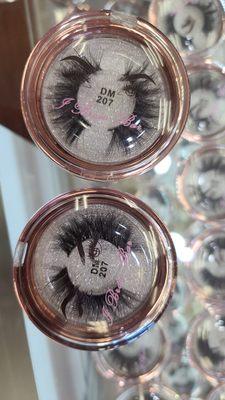 6d mink Faux lashes