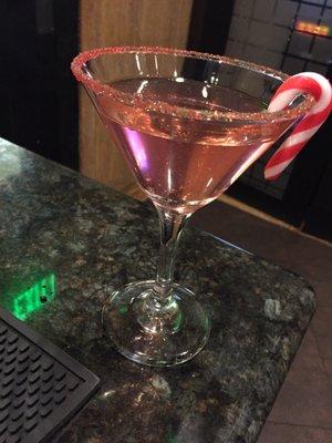 Candy Cane Martini