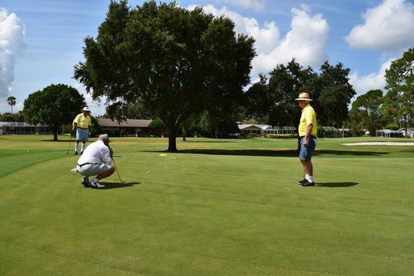 Rockledge Country Club golfing buddies