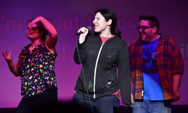 Empty Orchestra (JAN-FEB 2018). This improv comedy show temporarily transforms an entire theater into the world's best karaoke bar.