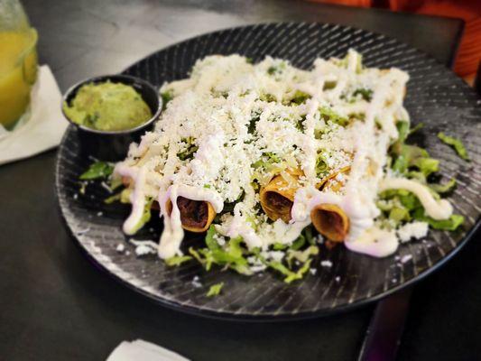 Chicken flautas