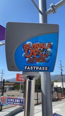 FAST PASS READER