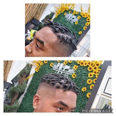 Twists/ mens haircut