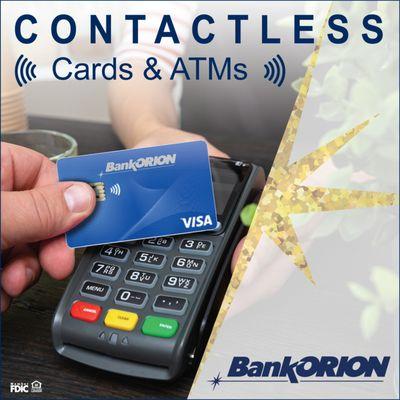 Start using Contactless Cards and ATMs today.