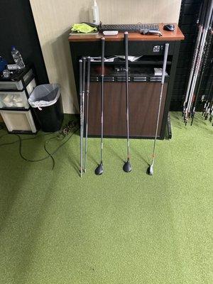 Some of the clubs we sampled