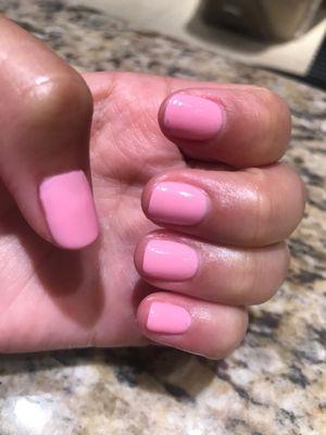 gel manicure ($35)