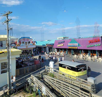 Boardwalk view