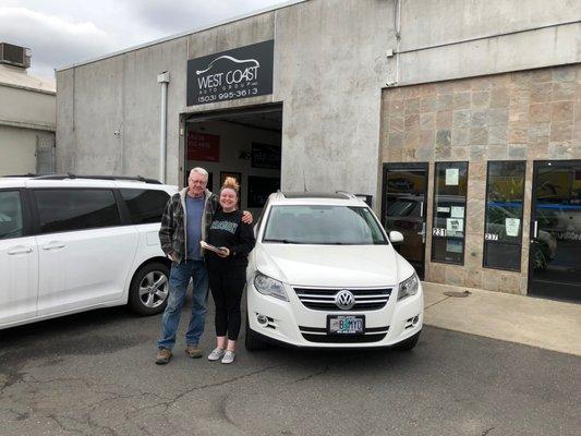 Love seeing happy customers leaving our dealership! Thanks for coming in Robin! You were such a pleasure to work with! :)