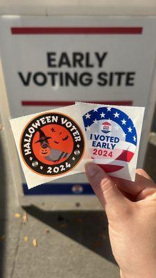 First time early voting!