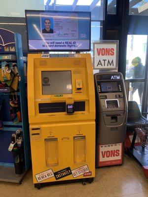 DMV kiosk inside