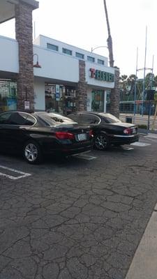 The parking lot needs to be repaved….it's looking more like a 7-Eleven in Tijuana