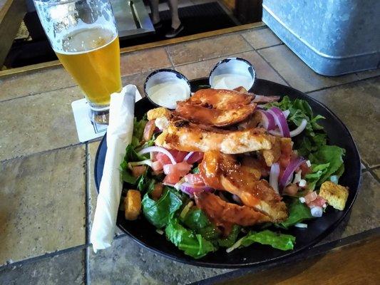 BBQ chicken salad