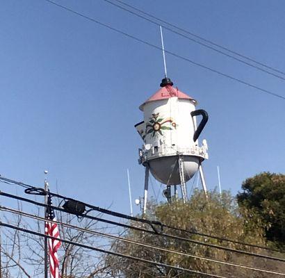 Coffee Park Water Tower Kingsburg, Ca