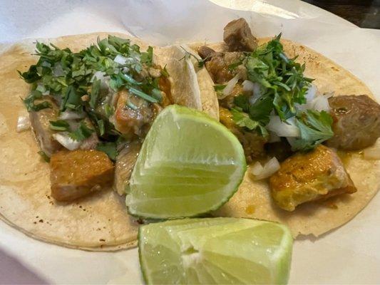 Chili Verde Tacos