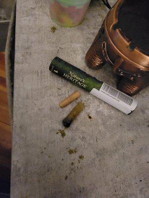 Paid 16$ for a pre-roll packed so tight you can't even pull it. Trash