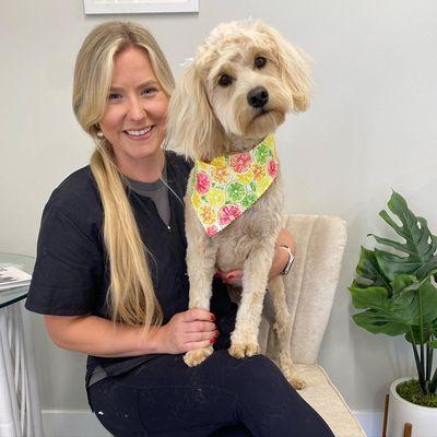 Taylor, groomer at Dapper Dog Spa