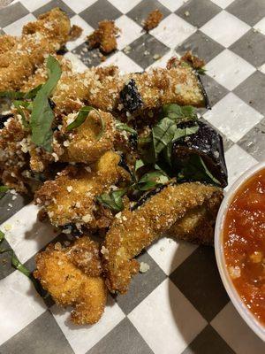 Eggplant fries