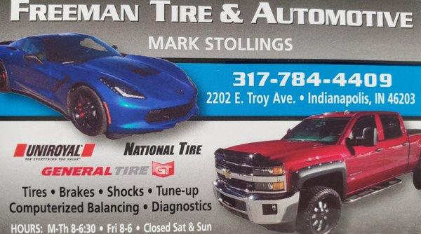 Freeman Tire & Automotive