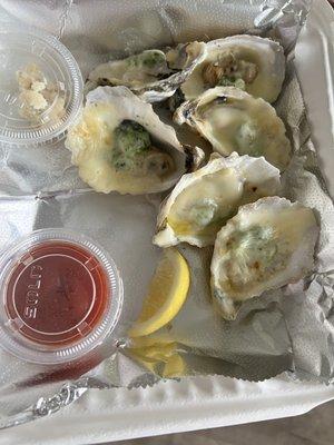 Oysters Rockefeller