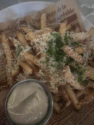 Truffle fries perfect