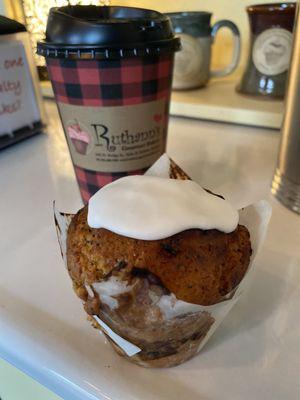 Delicious muffins and wonderful coffee