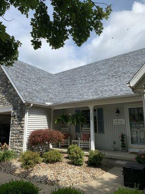 Completed roofing project. Absolutely beautiful!