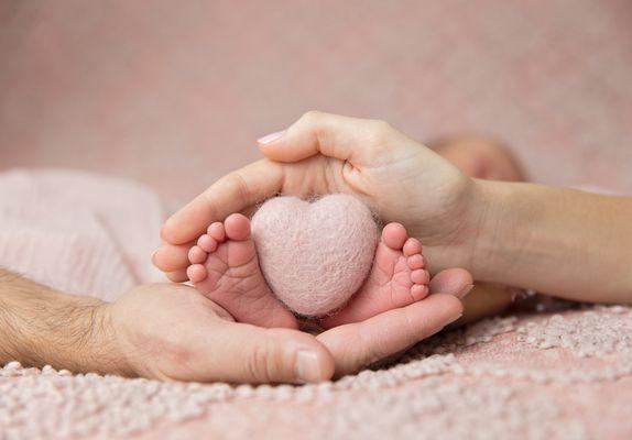 Details and memories captured during newborn photography session.