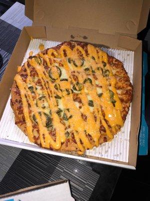 Nacho cheese bread