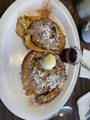 Cinnamon Roll French Toast