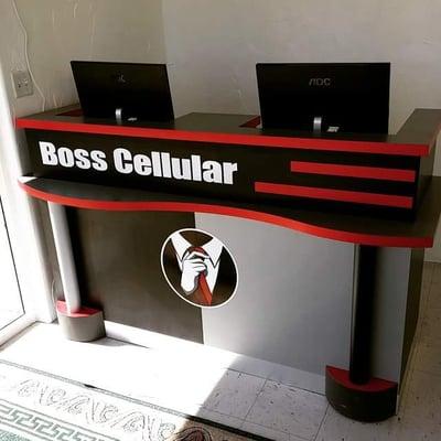 Cool payment processing desk!