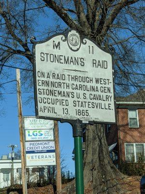 Stoneman's Raid, Statesville