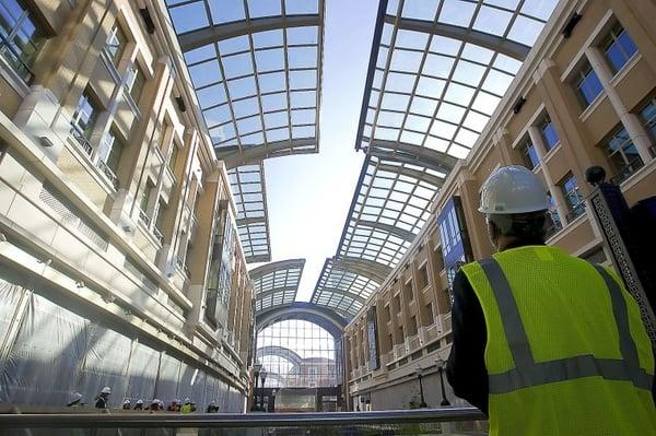 City Creek Center amazing operable skylight!