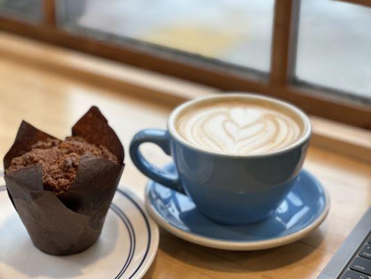 Amazing Maple Latter and a Coffee Cake Muffin