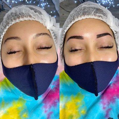 Ombré Powder Brows