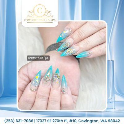 New Nail Design Today!    
Stop by to see our latest nail art ideas! We've got fresh designs just for you.