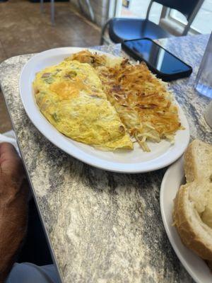 Veggie omelet