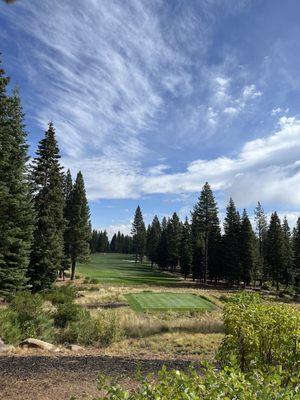 Hole number 1, entrance to paradise.