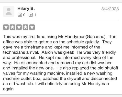 Mr. Handyman of E. Columbus, New Albany and Gahanna