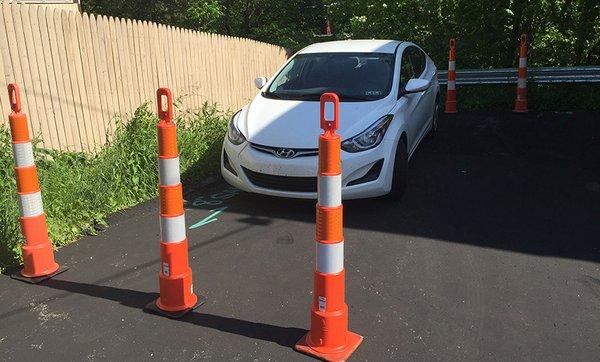 Rogers Driving School 3rd party testing parallel parking