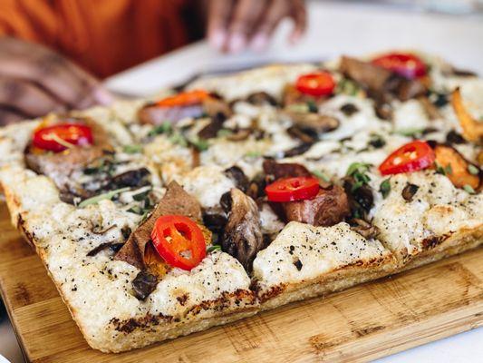 Wild Mushroom Focaccia