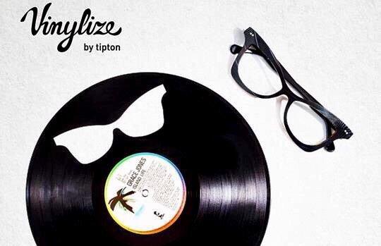 Eyewear handmade in Hungary from vinyl records!!