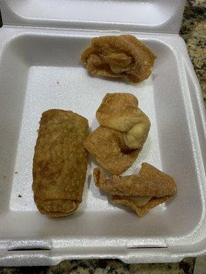 Egg Roll Rangoon Wonton